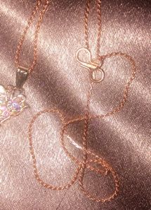 Korean locket necklace