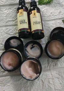 Pilgrim Face Wash, Mist &amp; Toner Set