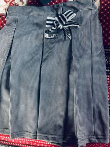Black Skort Set Girls