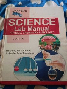 Price DropNew Book, Lab Mannual Science For Class 9th Students, With Pages Included