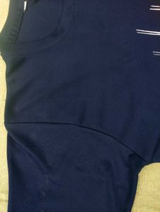 Navy Blue Graphic T-Shirt