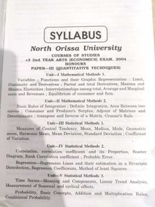 Economics Analysis Book