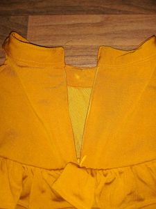 Chic Yellow Midi Dress