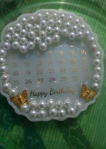 Custom Birthday Calendar Resin Art