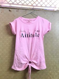 T Shirt  Pink Colour