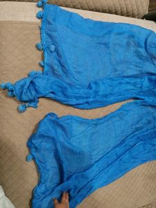 Blue Dupatta