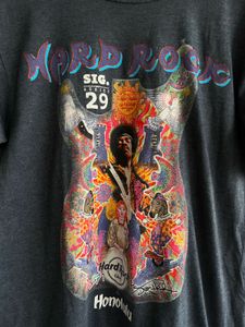 Hard rock, vintage tee