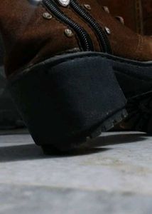 Brown Ankle Boots