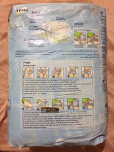 Adult Diapers Pack Of 10 (size Large)