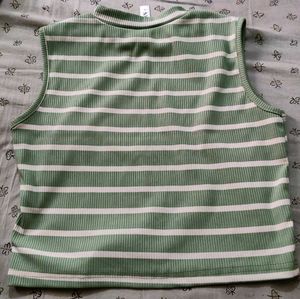 Striped Sleeveless Top
