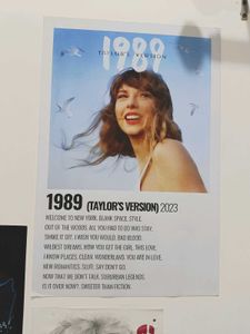 Taylor Swift 1989 Poster