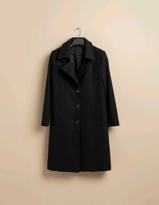 Elegant Black Overcoat