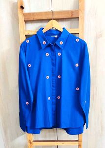 Embroidery Work Cotton Shirt Size-44-46