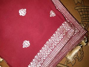 Grey Thread Work Kurta Set