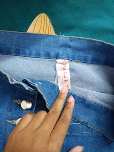 Blue Straight Jeans