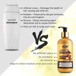 (Pack of 2) Wow Moroccan Argan Oil Shampoo