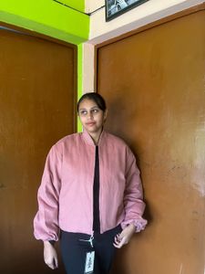 Pink Bomber Jacket