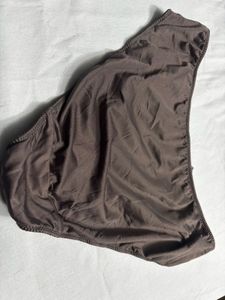 Brown Lace Detail Panty