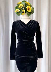 🎉🎉SALE🎉🎉 Korean Velvet Dress