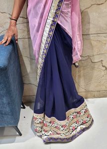 Beautiful Saree With Blouse Set  ❤️