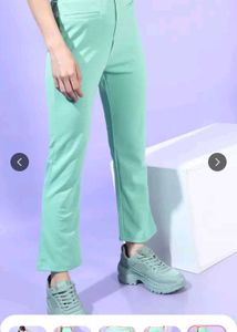 Mint Green Bootcut Trouser