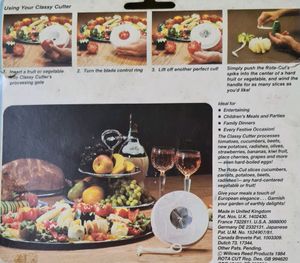 Classy salad cutter