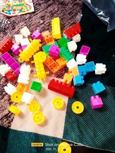 Colorful Building Blocks Set