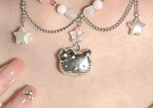 Hello Kitty Charm Coquette Necklace