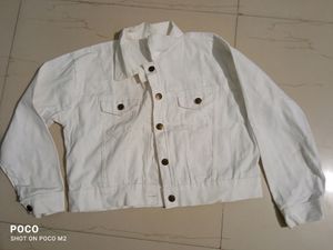 White Denim Jacket