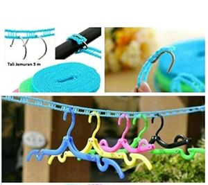 5 Meters Windproof Anti-Slip Clothes Random Colour