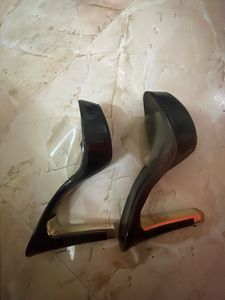 Blossom Clear Heels - Size 38