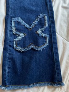 Butterfly Y2K bootcut Jeans
