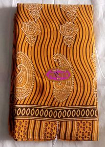 Vintage Striped Saree