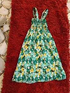 COTTON FROCK FOR 3-4 YEAR