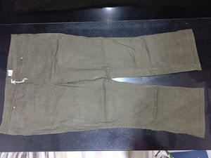 Olive Green Wide Jeggings