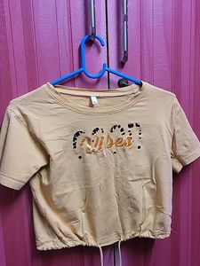 Cute 'Good Vibes' Tee