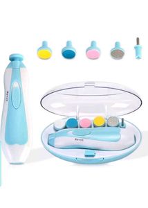 Electric Baby Nail Trimmer With 6 Grinding heads