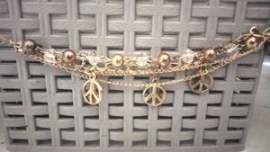 Classy 3 Layer Bracelet And Yellow Pearl Bracele