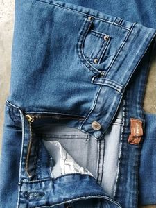 #New Skinny Denim Jeans Dark Blue