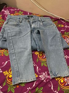 Light Wash Denim Jeans