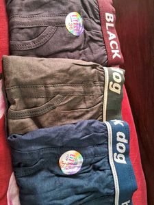 Combo  Of 3 Trunks For  Boys