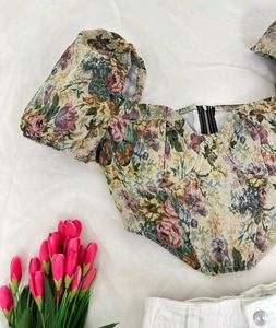 Floral Corset Top (On Sale)