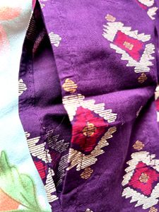 Westside Purple Printed Top