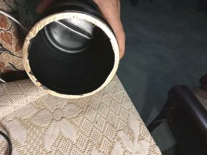 Set of 4 Black Empty Containers