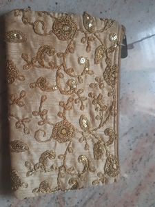 Gold Emroidry Wallet
