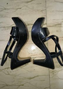 Black Heels Sandals