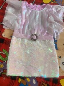 Sparkly Pink Party Dress