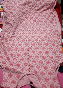 Sleevless Pink Kurti