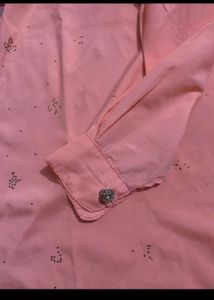 Elegant Peach Kurta