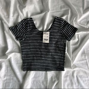 Striped Crop Top
